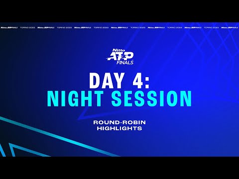 nitto-atp-finals:-day-4-night-session