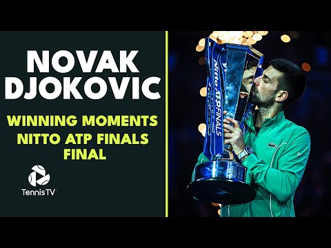 novak-djokovic’s-championship-point,-trophy-lift-and-presentation-|-nitto-atp-finals-2023