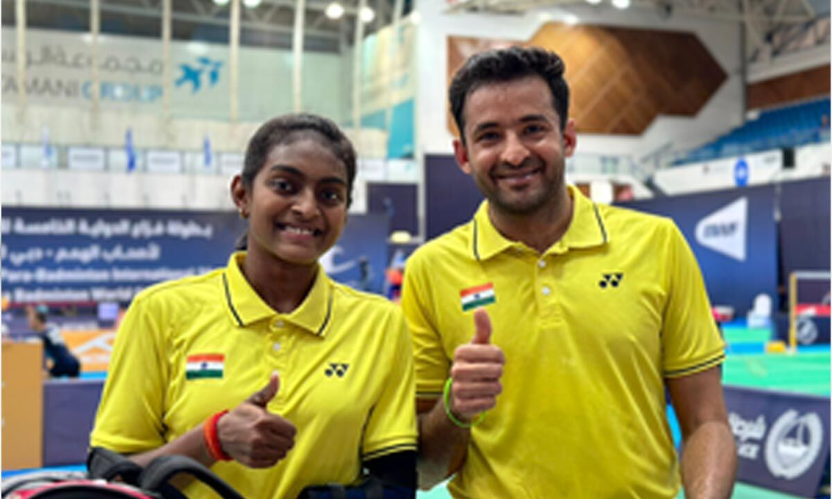 fazza-dubai-para-badminton-2023:-india’s-paralympic-stars-advance-to-semis