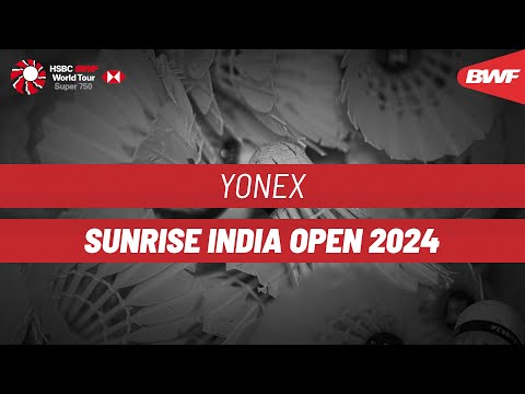 yonex-sunrise-india-open-2024-|-day-3-|-court-1-|-round-of-16