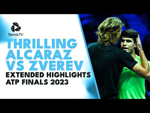 carlos-alcaraz-vs-alexander-zverev-thriller!-|-nitto-atp-finals-2023-extended-highlights