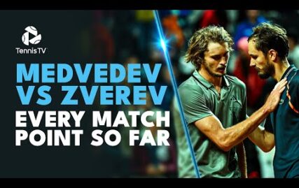 daniil-medvedev-vs-alexander-zverev-|-every-match-point-so-far!