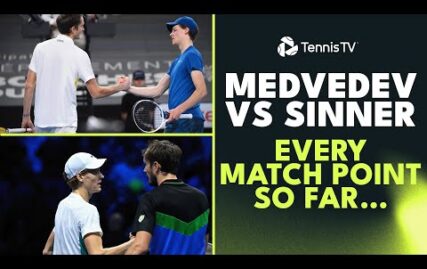 every-daniil-medvedev-vs-jannik-sinner-match-point-so-far…