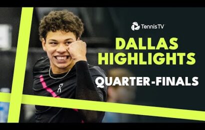 shelton-faces-thompson;-tiafoe-&-giron-clash-|-dallas-2024-quarter-final-highlights