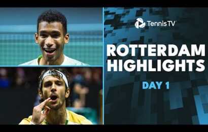 musetti-faces-griekspoor,-auger-aliassime-&-goffin-also-in-action-|-rotterdam-2024-day-1-highlights