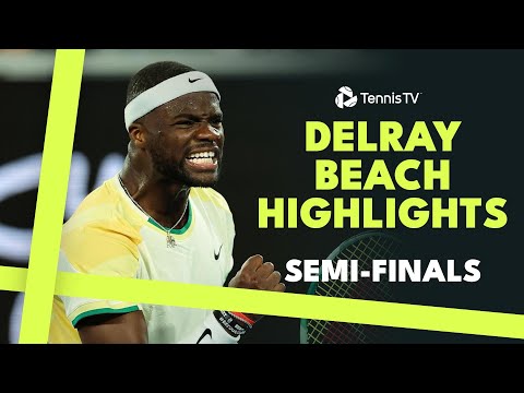 taylor-fritz-vs-marcos-giron;-frances-tiafoe-vs-tommy-paul-|-delray-beach-2024-semi-final-highlights