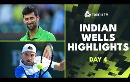 djokovic-is-back;-monfils,-medvedev-and-dimitrov-in-action-|-indian-wells-2024-day-4-highlights