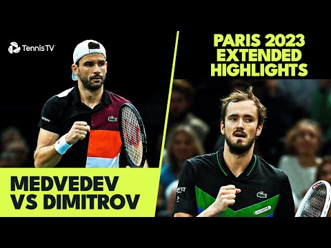 medvedev-vs-dimitrov-rollercoaster-last-meeting-|-paris-2023-extended-highlights