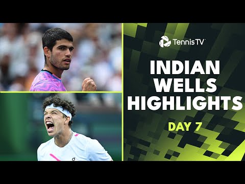 sinner-faces-shelton;-alcaraz-back-in-business-|-indian-wells-2024-day-7-highlights