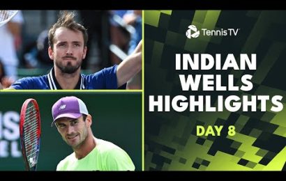 medvedev-battles-dimitrov;-rune-faces-fritz,-paul-&-monfils-too-|-indian-wells-2024-day-8-highlights