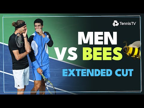 men-vs-bees-|-extended-cut-of-alcaraz-&-zverev’s-unexpected-interruption!-