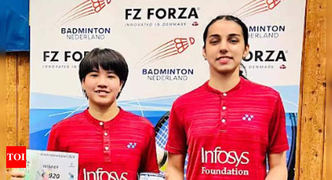 indian-shuttlers-isharani-baruah,-ashwini-bhat-shikha-gautam-triumph-at-dutch-international-series-badminton-tournament