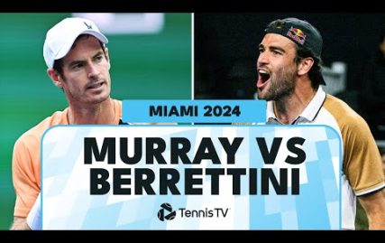 andy-murray-vs-matteo-berrettini-entertaining-match-highlights-|-miami-2024