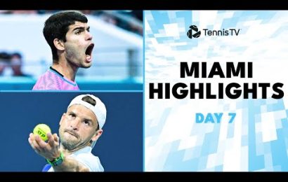 alcaraz-&-musetti-clash;-dimitrov-faces-hurkacz-|-miami-2024-day-7-highlights