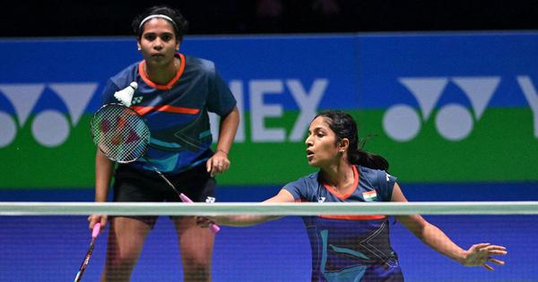 badminton,-spain-masters-super-300:-treesa-gayatri-bow-out-in-opening-round;-arjun-dhruv-advance