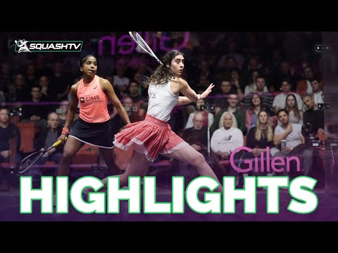 “she’s-done-it!”-|-elsherbini-v-subramaniam-|-gillenmarkets-london-squash-classic-2024-|-qf-hls