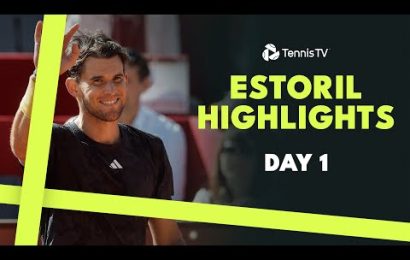 thiem-returns-to-action;-kecmanovic,-bautista-agut-&-pouille-feature-|-estoril-2024-day-1-highlights