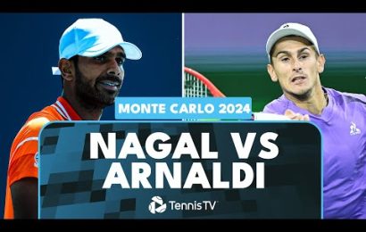 sumit-nagal-makes-history-vs-matteo-arnaldi-|-monte-carlo-2024-highlights