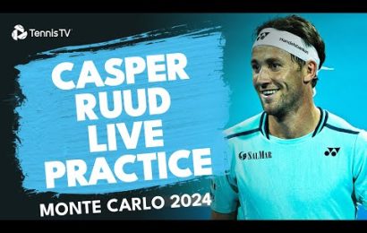 live-practice-stream:-casper-ruud-gets-ready-for-his-first-match-of-monte-carlo-2024!