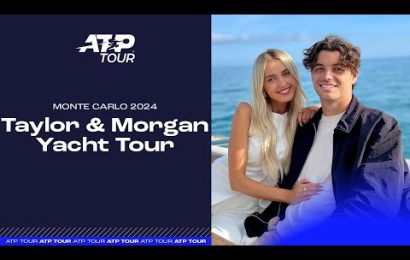 monte-carlo-2024:-taylor-&-morgan-arrive-in-style-