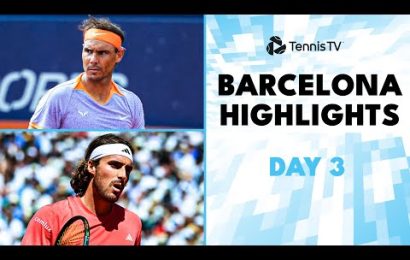 nadal-faces-de-minaur;-tsitsipas-&-ruud-begin-campaigns-|-barcelona-2024-highlights-day-3