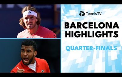 tsitsipas-vs-diaz-acosta;-ruud-faces-arnaldi;-fils-&-more-play-|-barcelona-quarter-final-highlights