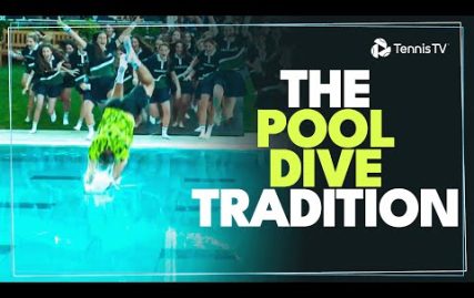 the-tradition-of-the-barcelona-champion-pool-dive-|-barcelona-2024