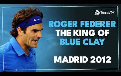 when-roger-federer-won-the-only-blue-clay-title-|-madrid-2012-final-extended-highlights