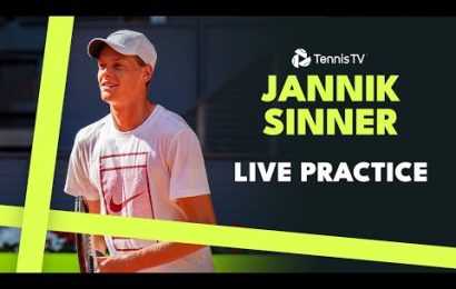 live:-jannik-sinner-practice-live-in-madrid!