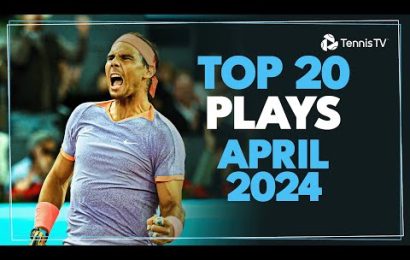 vintage-nadal,-incredible-jarry-pass,-dimitrov-hand-skills-&-more!-|-top-20-shots-from-april-2024