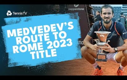 daniil-medvedev’s-route-to-the-rome-2023-title!