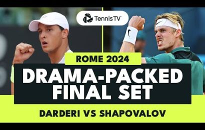 denis-shapovalov-vs-luciano-darderi-dramatic-final-set-|-rome-2024-highlights