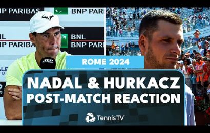 “i-never-said-it’s-going-to-be-my-last-tournament”-|-rafa-nadal-&-hubert-hurkacz-post-match-reaction