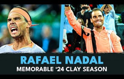 best-rafa-nadal-shots-&-moments-in-2024-clay-season-