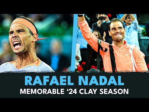 best-rafa-nadal-shots-&-moments-in-2024-clay-season-