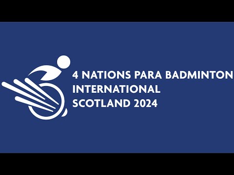 4-nations-para-badminton-international-2024-|-day-1-wheelchair-court