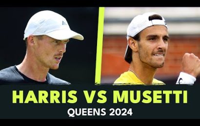 billy-harris-vs-lorenzo-musetti-|-queens-2024-highlights