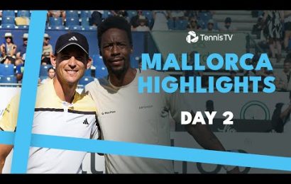 thiem-takes-on-monfils;-fognini-&-more-feature-|-mallorca-2024-day-2-highlights