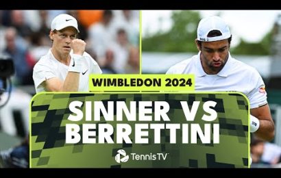 jannik-sinner-vs-matteo-berrettini-epic-second-round-match-|-wimbledon-2024-highlights