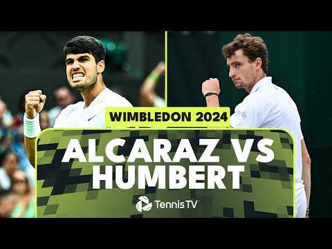 carlos-alcaraz-vs-ugo-humbert-fourth-round-battle-|-wimbledon-2024-match-highlights