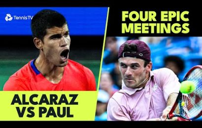 carlos-alcaraz-vs-tommy-paul:-all-4-epic-matches-