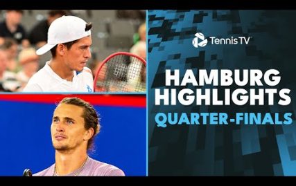 zverev-plays-zhang,-rune-vs-fils,-baez-&-more-feature-|-hamburg-2024-quarter-finals-highlights