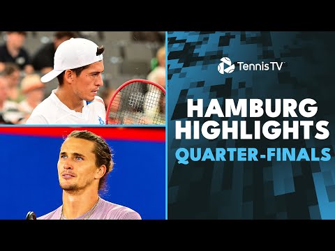 zverev-plays-zhang,-rune-vs-fils,-baez-&-more-feature-|-hamburg-2024-quarter-finals-highlights