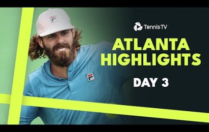 opelka-continues-comeback;-mannarino-faces-bellucci-on-rainy-day-|-atlanta-2024-highlights-day-3