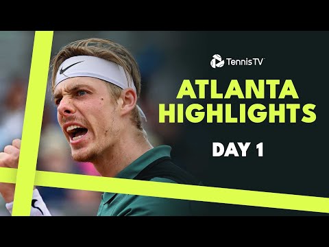 shapovalov-takes-on-goffin;-davidovich-fokina-&-nishioka-in-action-|-atlanta-2024-day-1-highlights