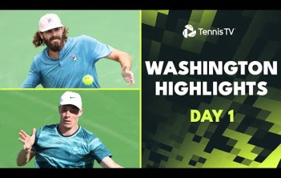 shapovalov-takes-on-bautista-agut;-opelka-&-coric-in-action-|-washington-2024-day-1-highlights