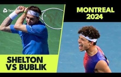 doubles-duo-ben-shelton-&-alexander-bublik-face-off-in-singles!-|-montreal-2024-highlights