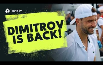 grigor-dimitrov-returns-to-tennis-vs-hijakata-|-montreal-2024-highlights