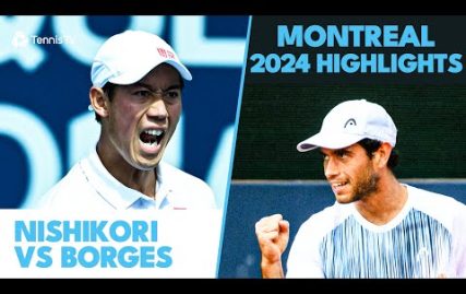 kei-nishikori-continues-winning-form-vs-nuno-borges-|-montreal-2024-highlights