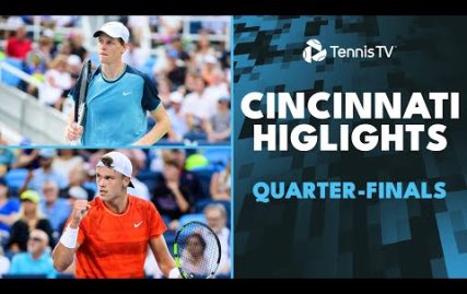 sinner-faces-rublev;-rune-&-draper-clash-|-cincinnati-2024-quarter-final-highlights